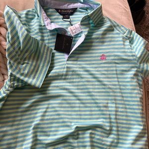 Brooks Brothers striped polo shirt
